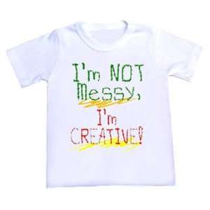   Not Messy   Im Creative Personalized Free Baby Toddler Clothes Baby