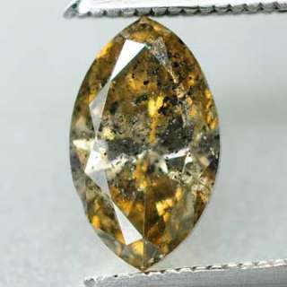 49CTS UNTREATED NATURAL FANCY BROWN DIAMOND MARQUISE  