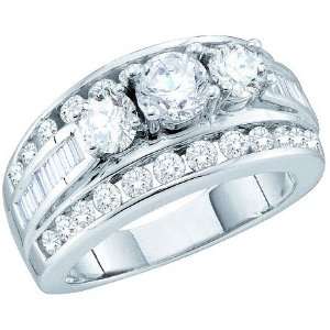  1.00CT DIA 3 STONE BRIDAL RING Jewelry