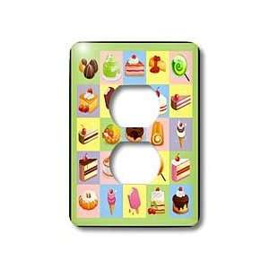 TNMGraphics Food and Drink   Cakes and Ice Cream treats   Light Switch 