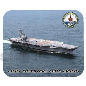  CVN 77 USS George H.W. Bush Mouse Pad 
