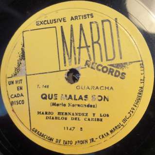 MARIO HERNANDEZ La Vieja Juana LATIN 78 Mardi Records  