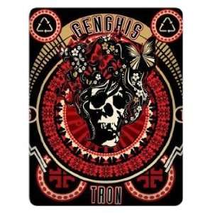   iPad  Wi Fi Wi Fi + 3G  Genghis Tron  Skullerflies Skin Electronics