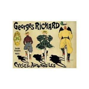 Georges Richard Giclee Poster Print by Fernand Fernel, 14x12  