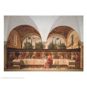    Last Supper by Domenico Ghirlandaio 30x24