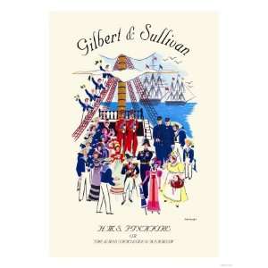 Gilbert & Sullivan H.M.S. Pinafore, or The Lass That Loved A Sailor 
