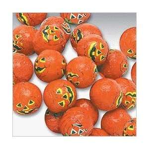 Pumpkin Solid Milk Chocolate Balls (1 Lb   100 Pcs)  