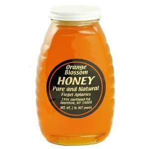 Pounds of WNYs Fiegel Apiaries Pure and Natural Orange Blossom 