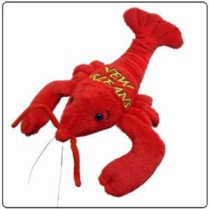    New Orleans Souvies Plush Crawfish Stuffed Animal Toys & Games
