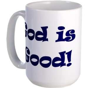 God is Good Family Large Mug by   Kitchen 