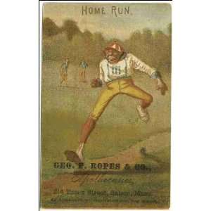   cards in color, from Ropes Apothecaries f. Home Run