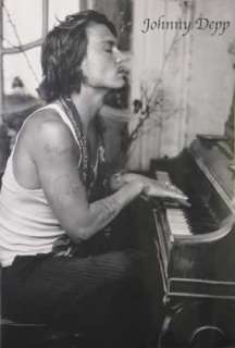 JOHNNY DEPP   PERSONALITY POSTER (PLAYING PIANO)  