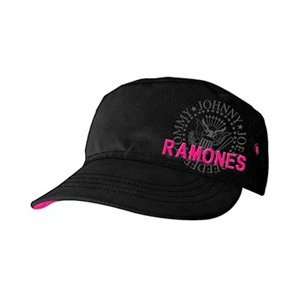  Bioworld Merchandising   Ramones casquette cadet Pink Logo 