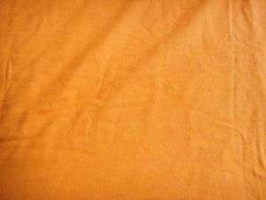 Vibrant Solid Orange Cotton Flannel Fabric  