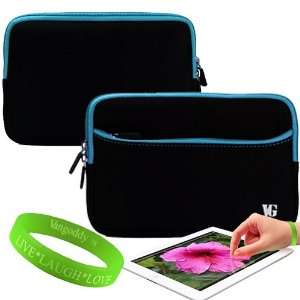  Fusion Blue Trimmed Onyx Apple Accessories by VanGoddy 