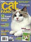 CAT FANCY Magazine, Nov 2011, LN 12 Food Allergy Facts, Devon Rex