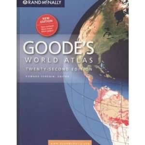  Goodes World Atlas (22nd edition)   Hardcover 