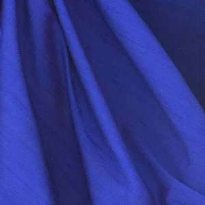  54 Wide Promotional Dupioni Silk Sapphire Blue Fabric By 