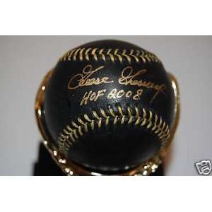  Signed Goose Gossage Baseball   Authentic Black Sports 