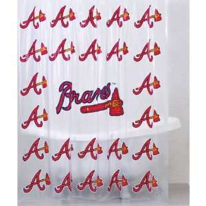  Atlanta Braves Shower Curtain