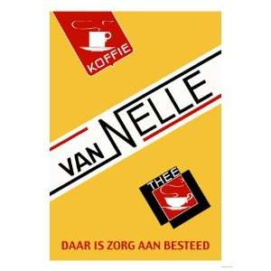  Van Nelle Coffee and Tea Giclee Poster Print, 24x32