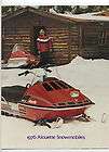 1976 alouette snowmoblies brute sno duster original dealer brochure 8
