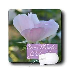   Kindness Gather Love Rose Inspirational Quotes Flowers   Mouse Pads