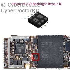  LCDoctor Apple iPhone 4 LCD Backlight Repair Part IC Chip 