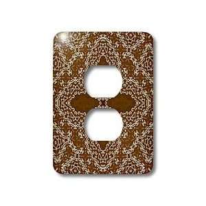   Arabic Napkin Four Star Mandala   Light Switch Covers   2 plug outlet