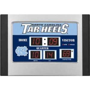  North Carolina Tar Heels Alarm Clock Scoreboard Sports 