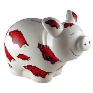  University Of Arkansas Bank Piggy Rh All Over Prin Case 