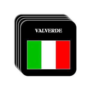  Italy   VALVERDE Set of 4 Mini Mousepad Coasters 