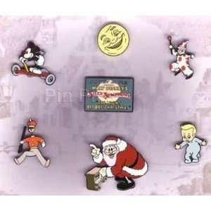 Disney Silly Symphonies Night Before Christmas Pin Set 