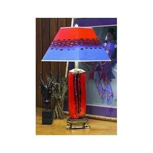  Glass Table Lamp with Night Light   Arcelia Series