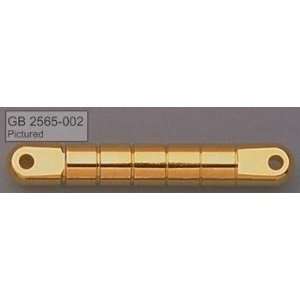  Gretsch Style Bar Bridge Brass w/Nickel 2 15/16 Stud 