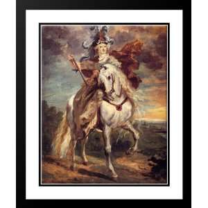  Gericault, Theodore 28x34 Framed and Double Matted Marie 