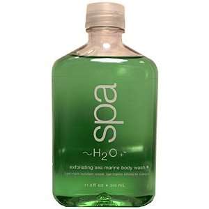  H2O + Spa Exfoliating Sea Marine Body Wash 11.5 Fl.Oz 