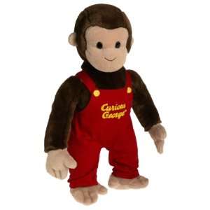  Gund 13 Plush Curious George in Overalls Toys & Games