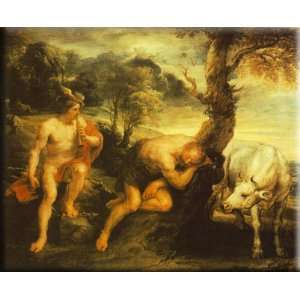  Mercury and Argus 30x24 Streched Canvas Art by Rubens 