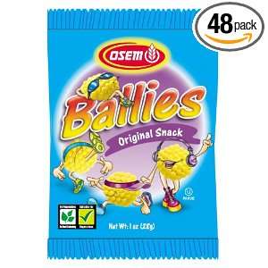 Osem Ballies Snack Original, 1  Ounce Packages (Pack of 48)  