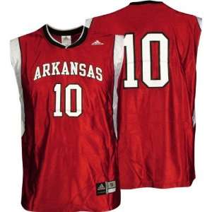  Arkansas Razorbacks Cardinal Replica Basketball Jersey 