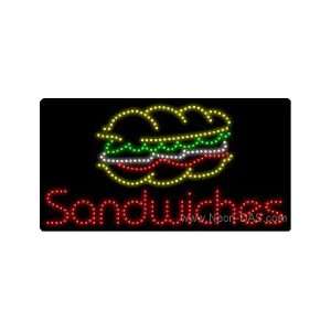  Sandwiches LED Sign 17 x 32