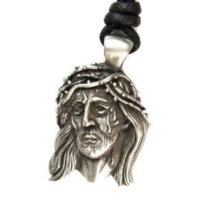  Crucified, Died for Our Sins Pewter Pendant, Saints and 