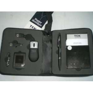 TEK Systems Travel Kit W/mini Mouse/ USB/Keychain LCD