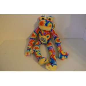    Peace & Love Frog With Velcro Arms    Tye Dye Toys & Games