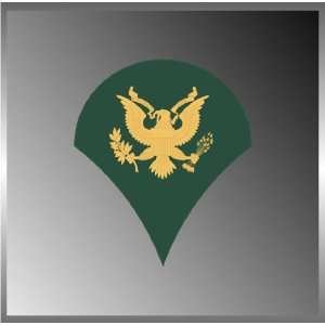 United States US Army Rank Specialist Emblem Insignia Vinyl Decal 
