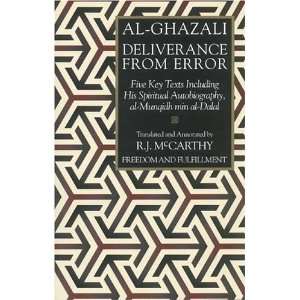   Munqidh min al Dala [Paperback] Abu Hamid Muhammad al Ghazali Books