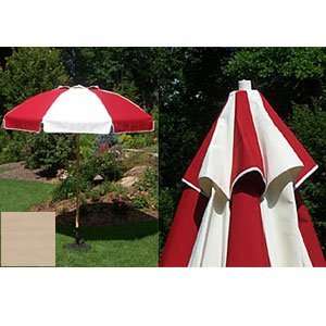  Fiberlite Beach Umbrella Vented   Linen