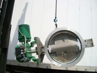 Fisher 20 Butterfly valve with actuator  