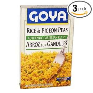 Goya   Arroz con Gandules 8oz 3 Pack Grocery & Gourmet Food